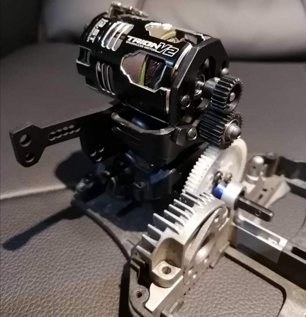 MetalGarage Original Product: YOKOMO Gearbox Motor Mount (MGYP14) for Drift Package