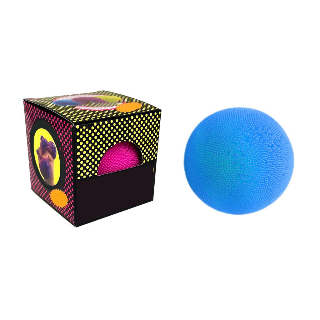 Textured Squeezable Ball for Stress Relief and Sensory Stimulation Suitable for Adults and Children with Durable Material