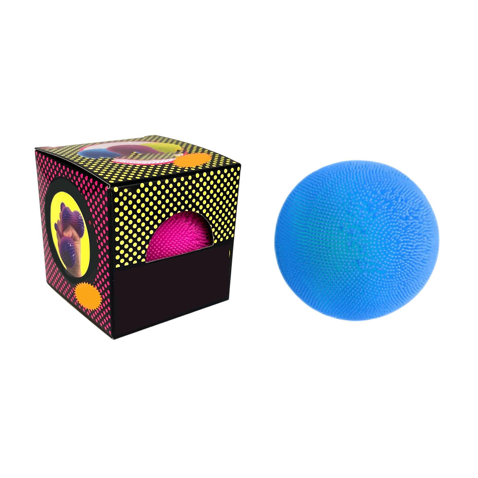 Textured Squeezable Ball for Stress Relief and Sensory Stimulation Suitable for Adults and Children with Durable Material