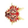 A52E Retro Dragon Badge Unique Designs Brooch Pins for Fashionable Individuals
