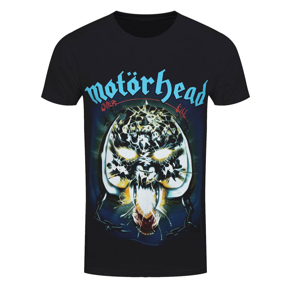 Футболка Motorhead Overkill Рок-группа Официальная Новая Черная 3XL