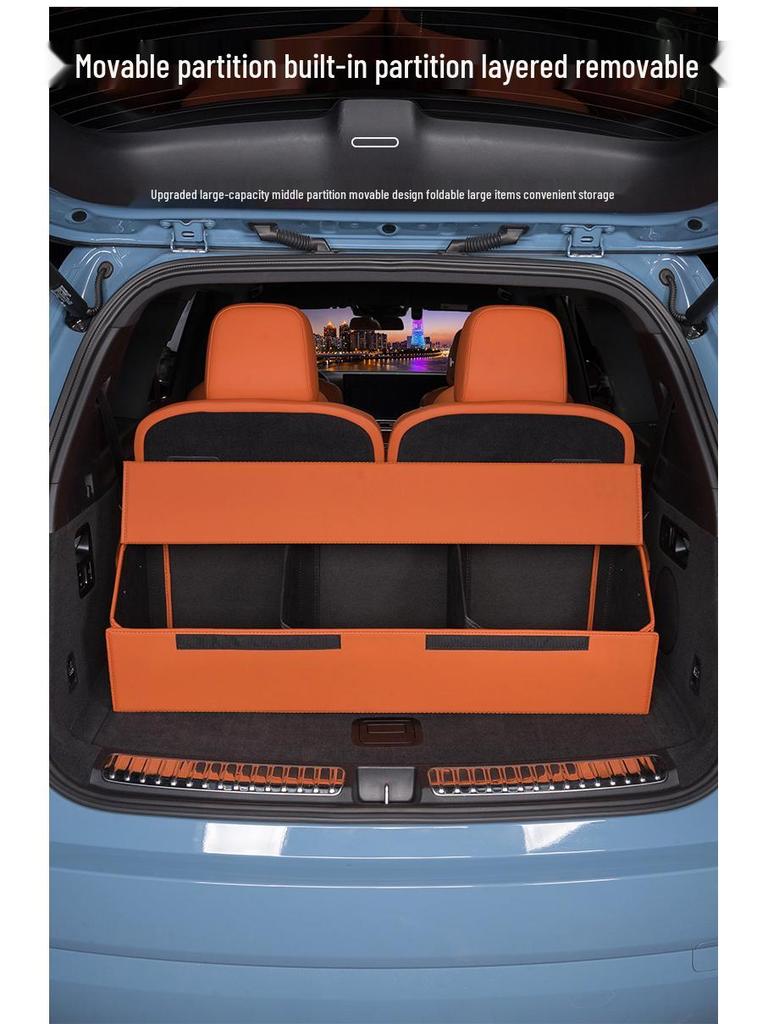 Ideal ONE/L7/L8/L9 Trunk Organizer: Special Interior Car Storage Box
