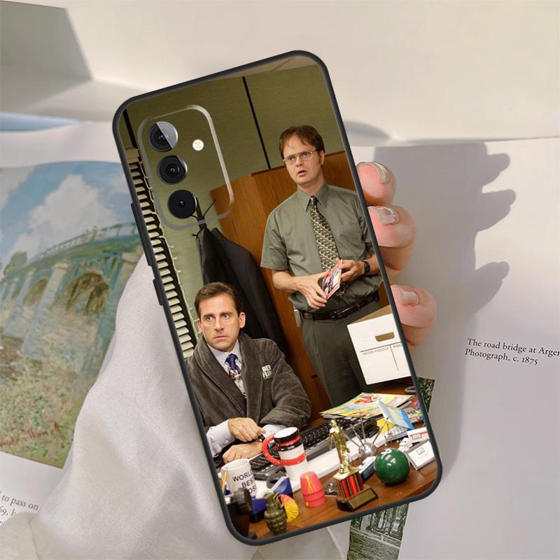TV The Office Michael Scott Case For Samsung Galaxy A54 A34 A14 A06 A16 A26 A36 A56 A12 A32 A52 A13 A33 A53 A15 A35 A55