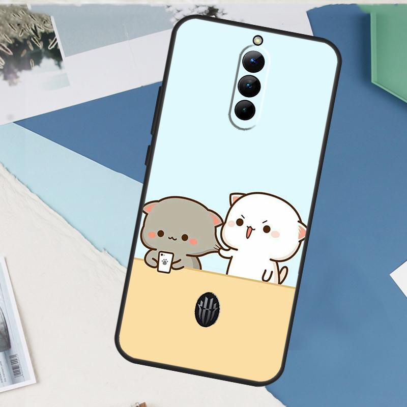 

Peach And Goma Cat Case For ZTE Nubia Red Magic 10S 8 9 8S 9S 10 Pro Plus Air 6 7 7S RedMagic 11 Pro Plus Cover Red Magic 11 Pro