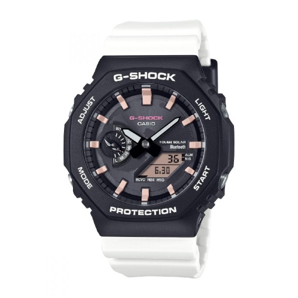 

Casio [часы на солнечных батареях с Bluetooth] G Shock G Shock Charles Darwin Foundation Collaboration Model White X Black Ga B2100cd 1a7jr