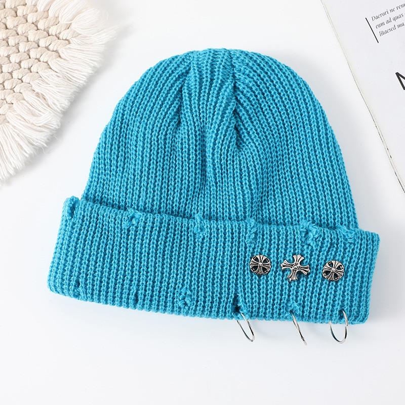 Knit Hat For Men Women Fall Winter Acrylic Warm Windproof Outdoor Sports Fashion Accessory