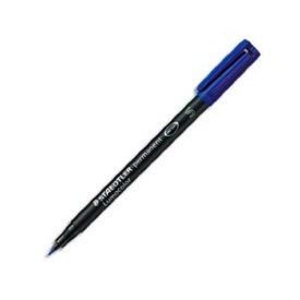 Feutre rétroprojection permanent - STAEDTLER - 0.4mm - Bleu - Lot de 10