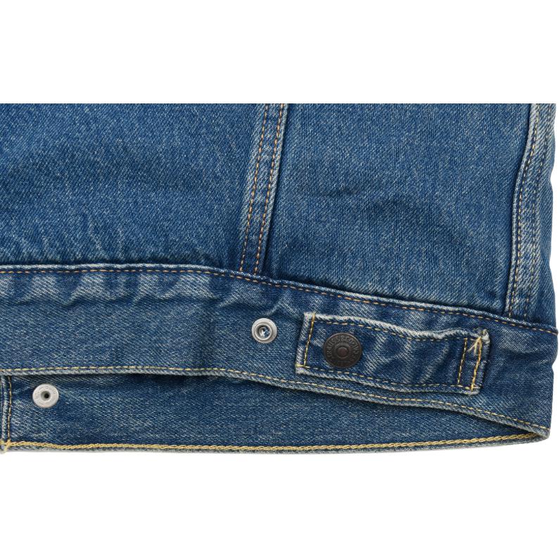 Levis Vintage Fashion Minimalist Comfortable Long Sleeve Denim Jacket Men jackets Blue 57696-0000