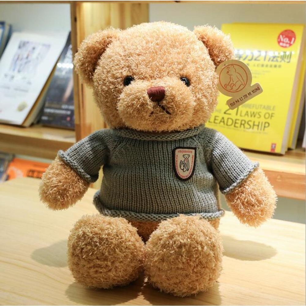 Gift Box Teddy Bear Doll Bear Plush Toy Children's Doll Birthday Company Event Gift Creative Gift Box