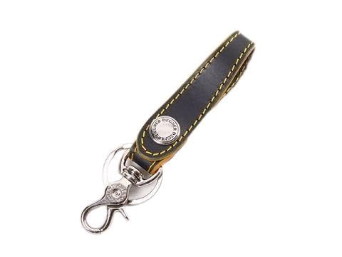 

DEGNER K-51 Leather Key Chain Black/Orange