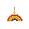 Yori 3Pcs Star Moon Rainbow Sun Pendant Stainless Steel Plated with 18K Gold for Jewelry Making Supplies DIY Necklace