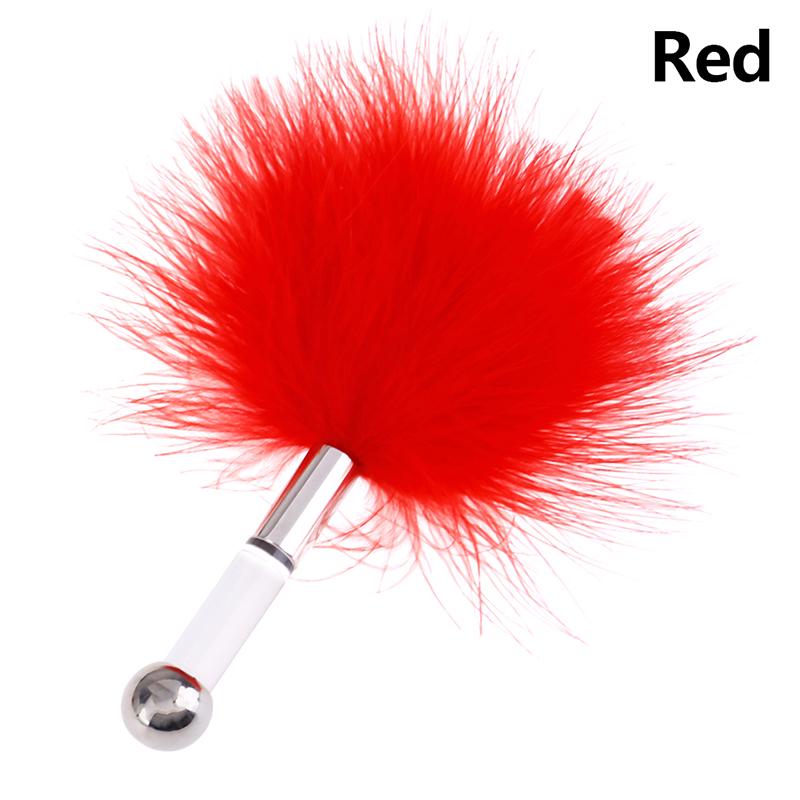Beautiful taste flirting feathers colorful fancy Gift Tickler Flirt Toy Couple