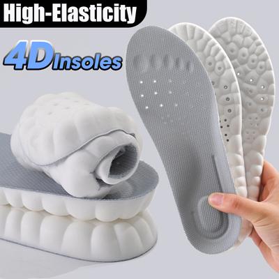 1Pair 4D Shock Absorbing and Breathable Support Insole
