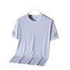Zomer Mannen T-shirt Sport Casual Korte Mouw Mannen Sneldrogend IJszijde Ronde Hals Halve Mouw Los T-shirt Voor Mannen