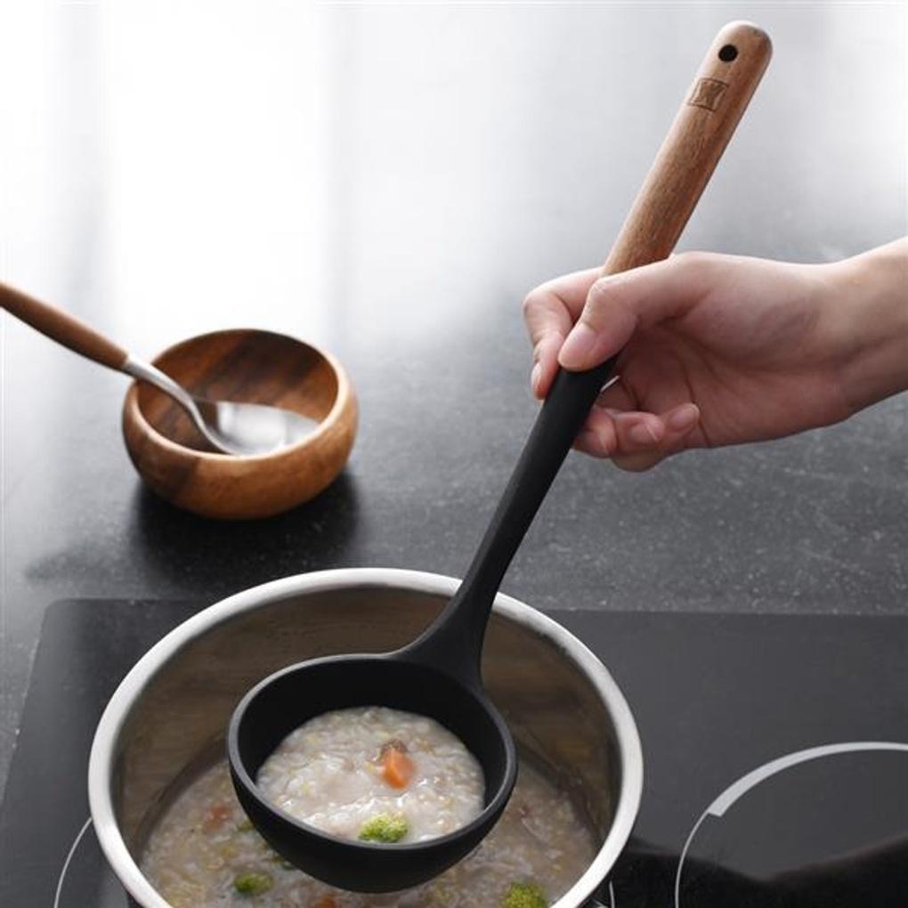 WAGENSTEIGER Гибкая силиконовая половник_Черный