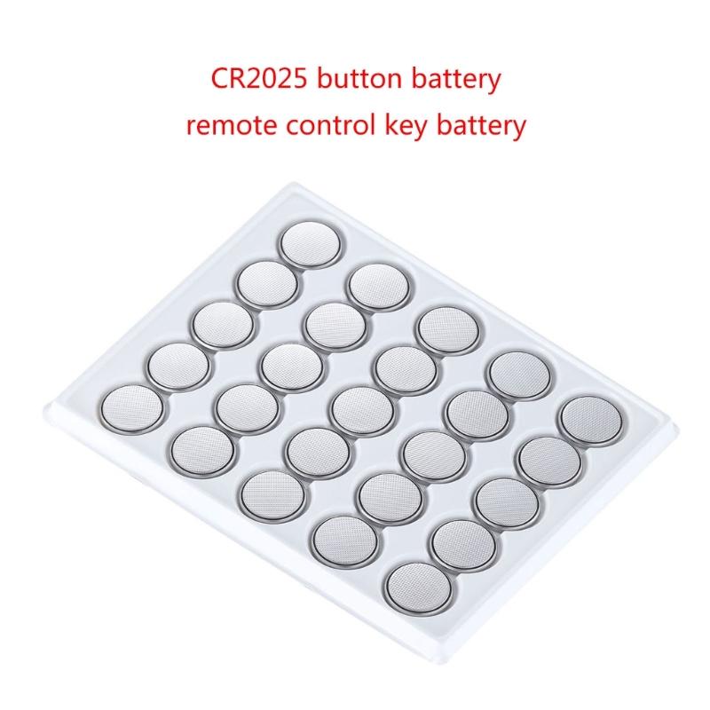 Pack of 5pcs/10pcs CR2025 Button Cell Batteries CR2025 3V Lithium Battery for Watches Calculators Stable Output