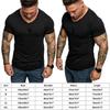 Fashion Men's Casual Fit Short Sleeve Slim Muscle Bodybuilding T-shirt Tee Tops For Ultimate Comfort