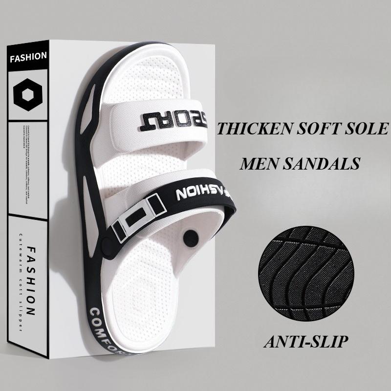 

Новые мужские сандалии EVA платформа открытый носок ремешок на пятке шлепанцы летние уличные пляжные для плавания легкие повседневные сандалии обувь сандалии мужские 38-39