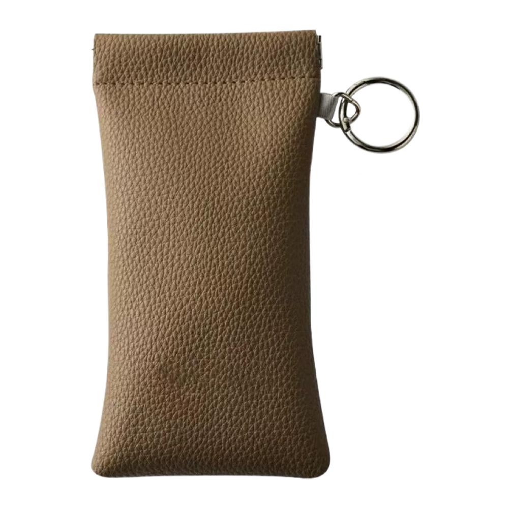Automatic Closed Sunglasses Case PU Leather Glasses Storage Bag Waterproof Glasses Protective Cover Eyewear Storage Bag