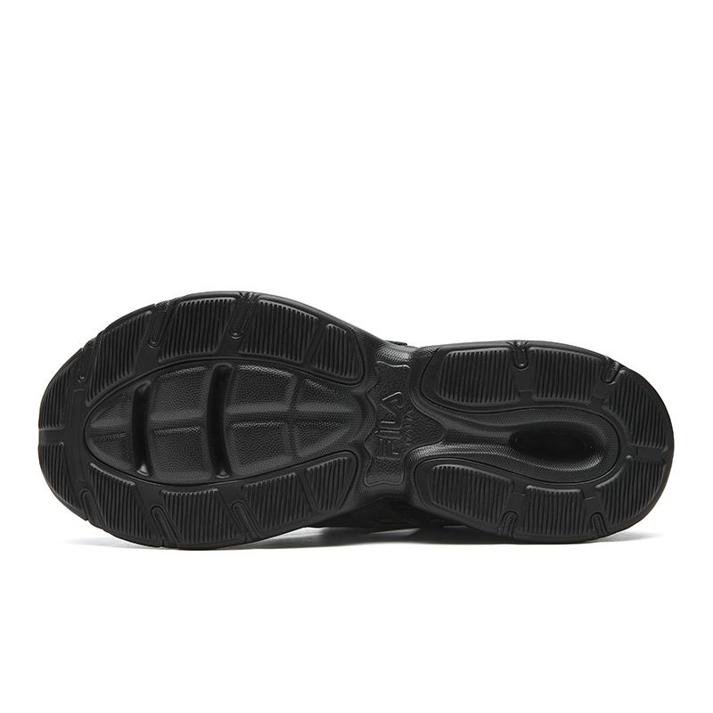Fila Vetta Sandal Fashion Trendy Minimalist Classic Retro Casual Versatile Breathable Comfortable Velcro Hollow Design Thick Sole F12M623401FBK