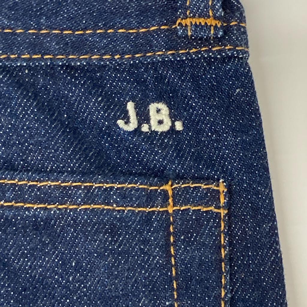 J.B.ATTIRE JBS-2401 ONE WASH Indigo Paris denim Bottoms 1 Indigo blueUsed