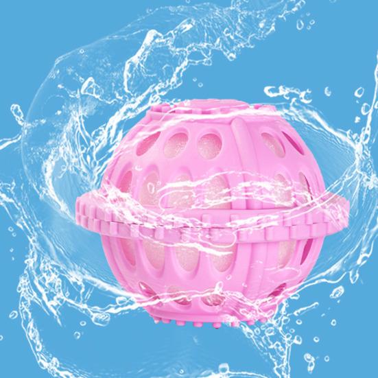 Laundry Ball Pet Hair Remover Debris Remover Clothes Crease Reduction Tool with Textured Surfaces Pet Hair Filter Sponge