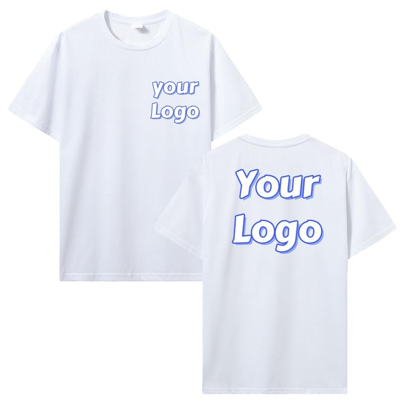 Maßgeschneiderte bedruckte T-Shirts Herrenmode Kurzarm Custom T-Shirt Damen Personalisiertes Freizeit-T-Shirt Streetwear Tee Tops Kleidung