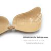 Angel's Wings Breathable Invisible Nipple Covers & Strapless Push-Up Bra for Travel or Wedding Dress
