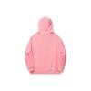 Li Ning Letter Print Loose Pullover Hoodie Unisex Hoodies Peach-Pink AWDU313-3