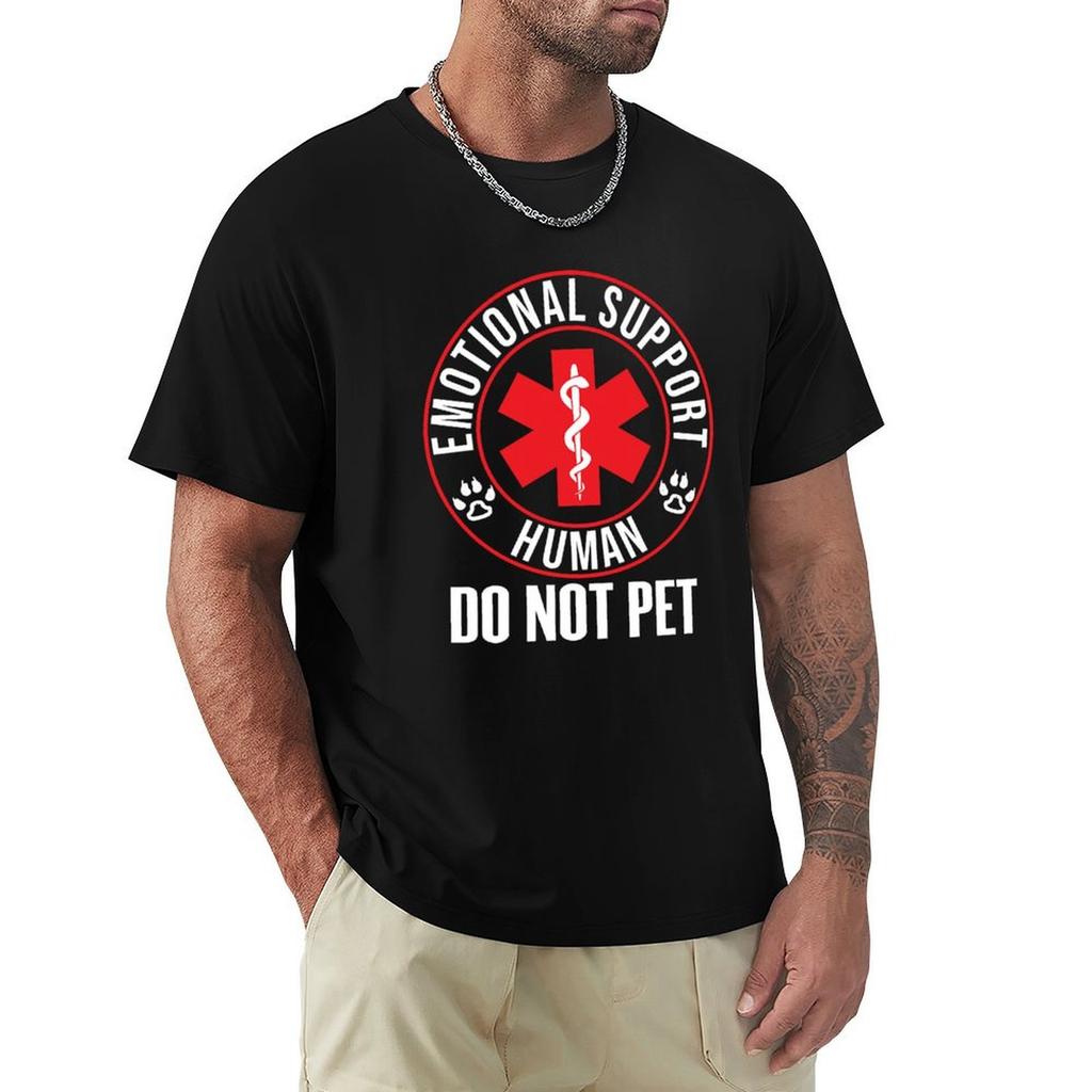 Emotionale Unterstützung HuUnisex Nicht streicheln Servicehund Liebe Humor T-Shirt Übergröße Fitness Sport T-Shirt