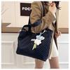 2026 Spring/Summer Korean-Style Polka Dot Girly Tote - Versatile Commute Shoulder Bag