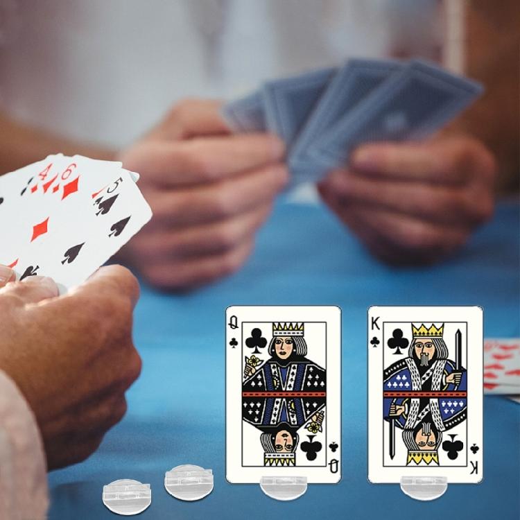 Pack of 50 Name Stands Clear Photo Stand Holder Clear Name Card Stands Holder Cards Pocket Desk Card Stand for Sign