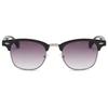 Half Metal Sun Reading Glasses Women Brown Lens Sunglasses With Diopter +1.0 to +4.0 Prebyopia Eyewear