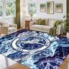 Millwall Football Design Crystal Velvet Rug Soft Decorative Mat for Bedroom Entrance