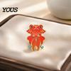 Decorative Metal Lapel Pin Chinese Style Paper Kite Brooch, Enamel Butterfly Goldfish Swallow Vintage Women Jewelry Badge, for Clothing Scarves