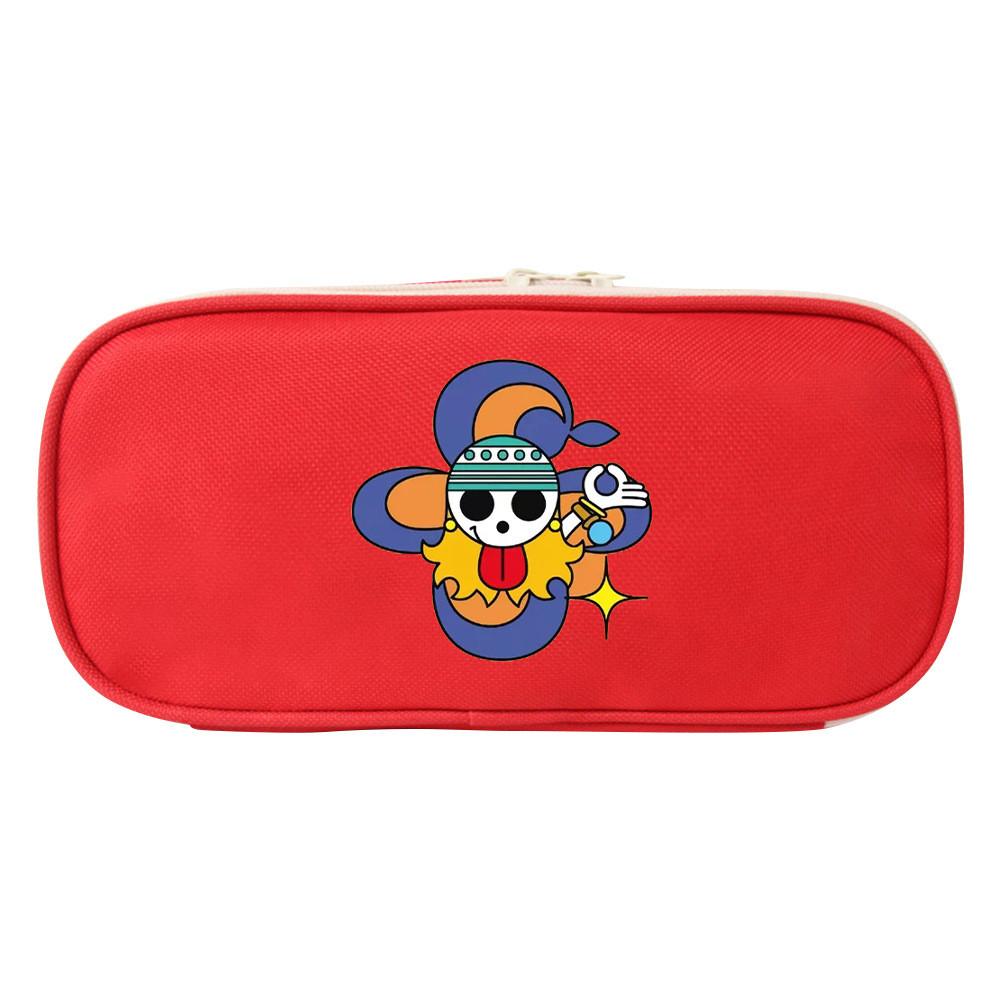 Piece One Pattern Printing Canvas Stationery Bag Student Pencil Fashion Case