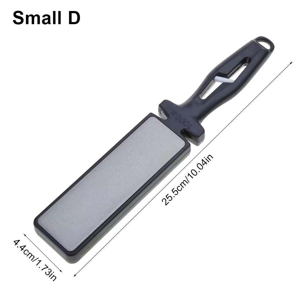 

1Pcs Double Sided Kitchen Sharpener Coarse Fine Grits 5 in 1 Diamond Sharpening Stone Multifunctional with NonSlip Handle 28.5x5.5cm