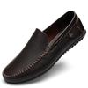 Fashion Genuine Leather Male Comfortable Driving Shoe Loafers Men Classic Stylish Men Shoes Wedding Handmade Men Casual Business Shoes