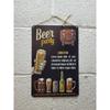 Sports Bar Metal Wall Art, Vintage Pub Sign Poster Decor