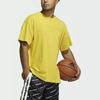 New Adidas T Shirt Men's Hazy Yellow GK8613