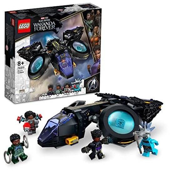 LEGO Super Heroes Marvel Shuris Sunbird 76211 Toy Block Gift Superhero Comic Vehicle Boys Aged 8 Up