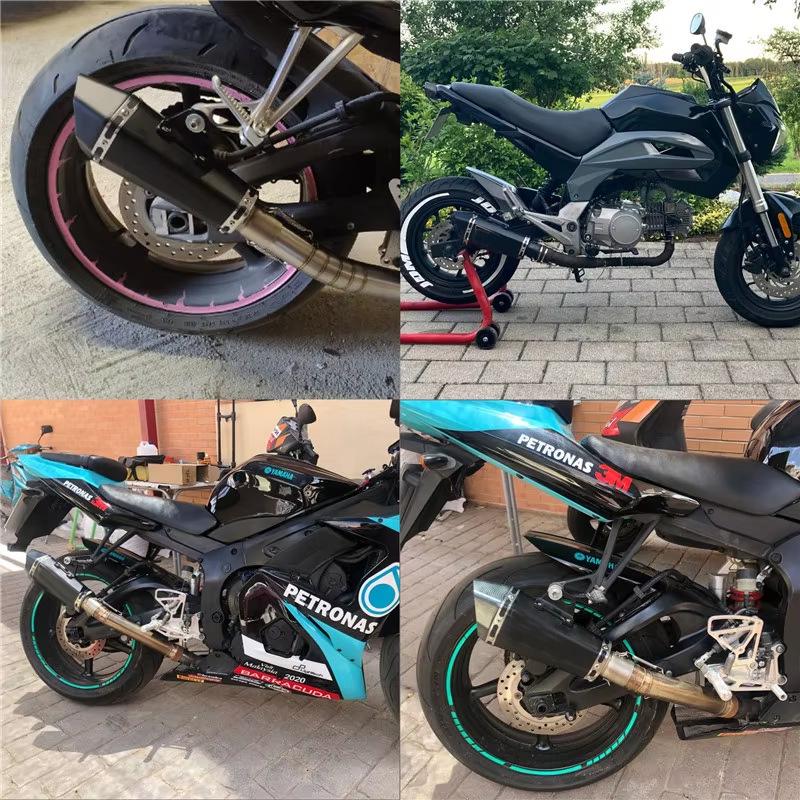 Modified Scorpion Exhaust for Kawasaki ZX6R/10R/Z900/Z800 & Yamaha R3/R25/R6