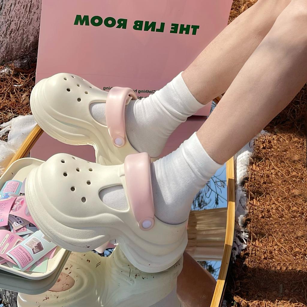 Fashion House Slippers Platform Flat Shoes Female Loafers Slides Summer Scandals Slippers Women Summer Slides Loafers Platform Flat Shoe