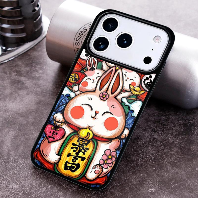 

Cat Dragon Rabbit Chinese Style Phone Case For iPhone 17 16 15 14 13 12 11 Pro Max Plus 17Air Soft Silicone Cover iPhone 13 Pro Max