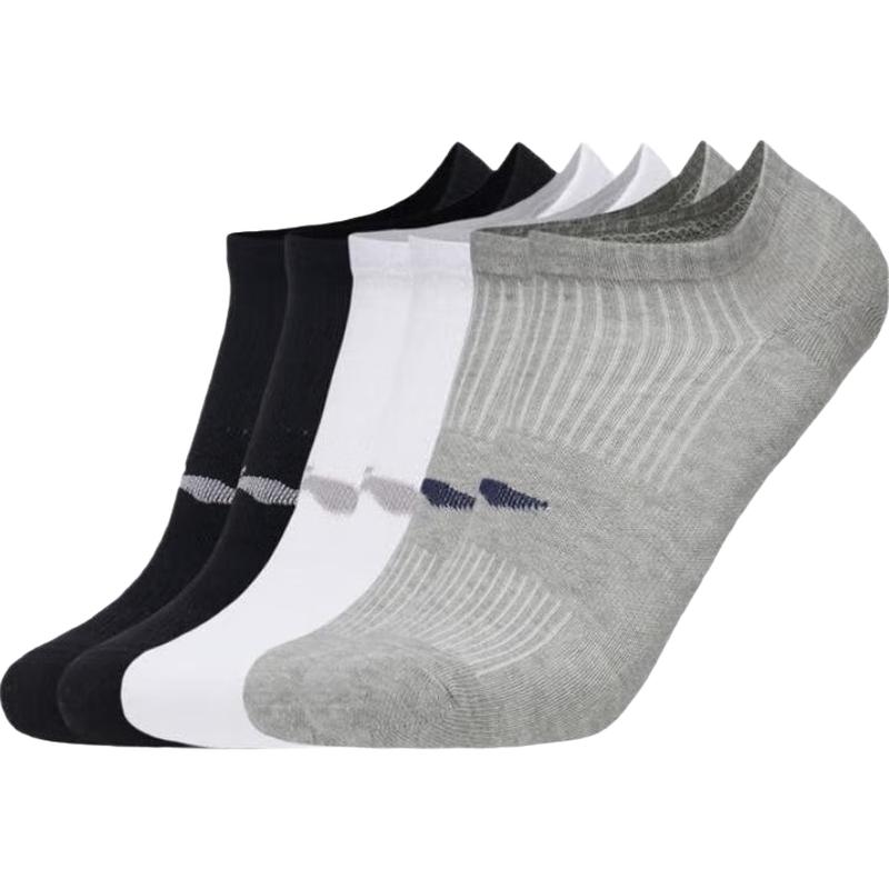 Li-Ning Unisex Low-Cut Fitness Socks (6-Pair Pack) L