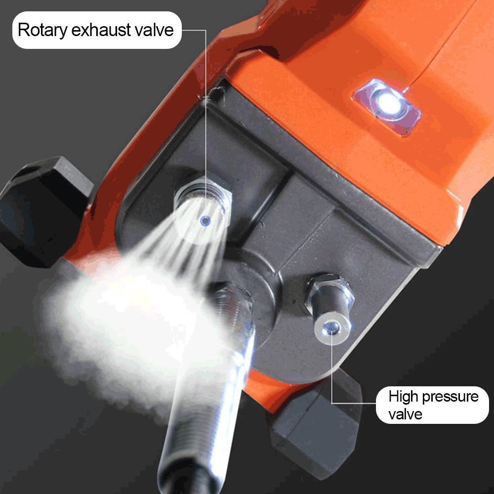 Cordless Electric Grease Guns 20V High Pressure Car Lube Oil Fuel Tool with Battery