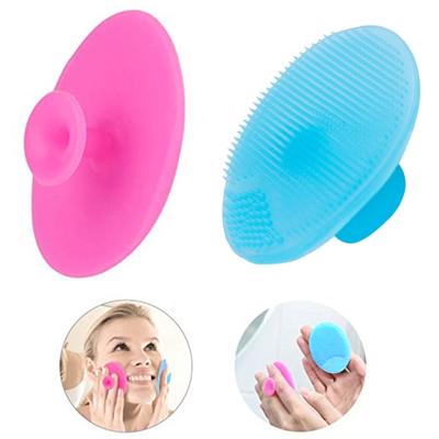 Baby Bath Silicone Brush 2 Pack for Dry Skin, Cradle Cap Brush and Comb