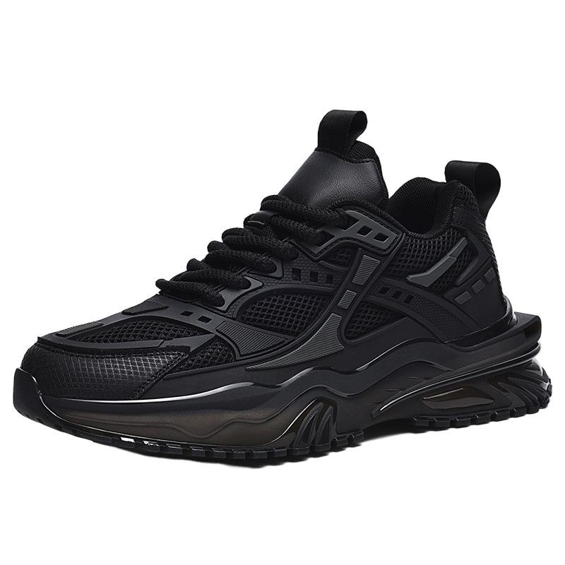 Spring new men's fashion sports shoes mesh breathable large size casual running shoes men's shoes