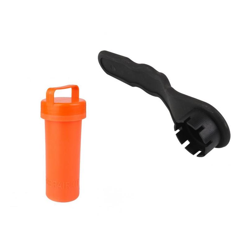 PVC Kayak Accessories Inflatable Boat Repair Kit with Strong Lid Handle for Kayak Parts and Rubber Boats