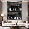 Die Eagles Band Schwarze Mäntel Düstere Gruppe Poster Kunst